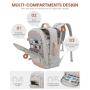 Lovevook 40L Large capacity Casual Daypack Multifunctional Travel Backpack Flight Approved business travel bag computer backpack