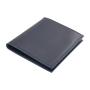 Vegetable Tanned Leather Wallet Men Bi-fold Travel Card Holder