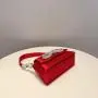 2024 Custom Crystal Bowknot Silk Shoulder Underarm Bag For Ladies Women Design