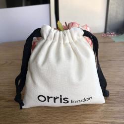 Custom Canvas  Cloth Shoe Accessory Packaging Bag Canvas Gift Dust Bag
