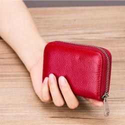 New fashion women coin purse leather small wallet women coin purse wallet with zipper
