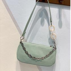 Custom Luxury Vegan Leather Women Shoulder Bag Ladies Handbag PU Crocodile Leather Handbags for Women
