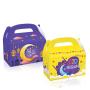 KBW87 2023 Holiday Eid Color Party Gift Bag Handheld White Card Biscuit Candy Carton