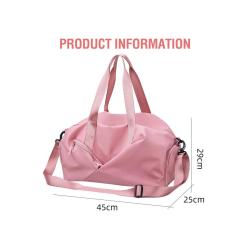 Large Capacity Sport Gym Travel Duffle Bag For Men Women Custom Canvas Duffel Swimming Yoga Bag