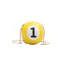 2022 Pool Balls Bags Funny Multi-coloured Chains Ball-Shape Handbags Mini Crossbody Purses