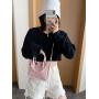 High Quality Transparent Ladies Shoulder Tote Bag PVC Crossbody Clear Women Hand Bag