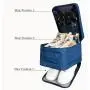 HR627 Travel Shoes Storage Bag Unisex Sport Cation Waterproof and Dustproof Shoe Packing Bag Oxford Double Layer Shoes Bag