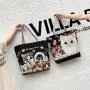 Gelory Wholesale Customize Print Women Shopping Tote Handbags Canvas Fully Sublimated Reusable Single Shoulder Shopper Bags