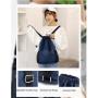 ZF069 Drawstring Athletic Bag Oxford Cloth Travelling Shoulder Bag Students Running Cycling Outdoor Bag Waterproof