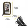 XL084 Imported Hot Sell Sports Travel Bike Bags Polyester Lightweight Phone Saddle Bags Detachable Bicycle Bag