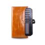 2024 Custom Genuine Leather RFID Long Wallet For Fashionable Women With Removable Holders