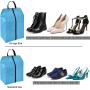 Gelory Fashion Space Saving Storage Waterproof Shoe Pouch Customized Travel Shoe Organizer Bags