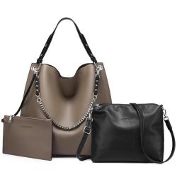 LOVEVOOK Female Messenger Bag Small Purse Large Tote Shoulder Crossbody Bags Set