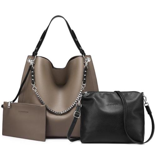 LOVEVOOK Female Messenger Bag Small Purse Large Tote Shoulder Crossbody Bags Set