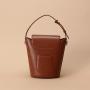 Luxury Women Shoulder Bags PU Leather Customize Logo Ladies Bucket Bags Handbags For Girls
