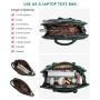 LOVEVOOK wholesale multi-functional handbag fashion quilted shoulder bag large capacity cooler bags with 15.6in laptop hand bags