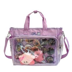 PVC shoulder bag transparent hand bag from women