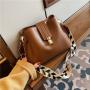 Large Capacity  Luxury Handbags for Women China Wholesale PU Womens Bags Ladies Single Shoulder Bucket Bag