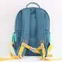 CHANGRONG Custom pink color block kids student backpack bag for Boys Girls