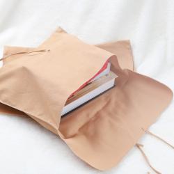Custom Logo Printed Cotton Canvas Envelope Pouch Gift Cloth Packaging Lingerie Underwear Dust Cover Bag