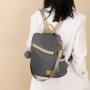 ZR349 Burglar Proof Backpack for Women 2023 New Trendy and Versatile Oxford Cloth Travel Bag with Large Capacity Schoolbag