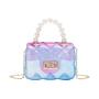 Wholesale Transparent Ladies Jelly Bag Popular Design Women's Handbag PVC Women's Shoulder Bag