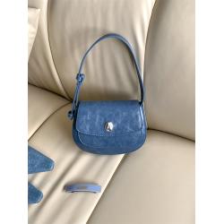 New flip design shoulder bag  ladies PU simple handbags Adjustable shoulder straps handbag for women
