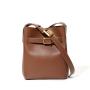 Wholesale Designer Cowhide Leather The Bucket Bags Ladies Vintage Shoulder Woman Crossbody Bags Custom For Women 2024 Supplier