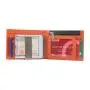 Ultra thin PU leather bifold wallet money clip rfid wallet mens slim wallet with money clip