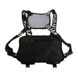 Custom Waterproof Nylon Men Chest Bags Front Pocket Fashion Light Weight Men Chest Rig Bag