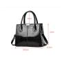 2024 wholesale Pu leather glossy woman bags large capacity ladies shoulder bags women's handbags