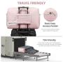 Carry on Overnight Yoga Gym Travel Duffle Bag with Laptop Compartment Weekender Bag for Women with Toiletry Bag