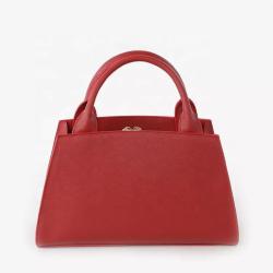 New Designer High Quality Saffiano Leather Classic Woman Handbag Luxury Genuine Leather Customized Logo Ladies Hand Bags