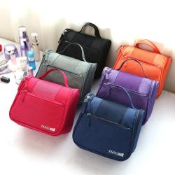 Private Label Waterproof Hanging Toiletry Storage Bag Bathroom Wash Make Up Pouch Travel Use Cosmetic Bags Organizer