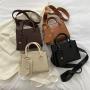 Women's bag 2024 new square bag crossbody bag female simple fashion handbag female elegant 2-piece set ladies purse