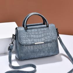 2024 New Solid Pu Women Fashion Handbags Ringer Pattern Wholesale Women Handbags Rivet Designer Shoulder Bags For Women