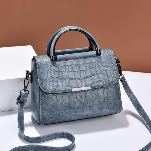 2024 New Solid Pu Women Fashion Handbags Ringer Pattern Wholesale Women Handbags Rivet Designer Shoulder Bags For Women