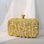 Fashionable New Handmade Beaded Portable Women's Bag Bright Color Dress Embroidery Dinner Bag High Quality Women's Banquet Bag