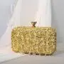 Fashionable New Handmade Beaded Portable Women's Bag Bright Color Dress Embroidery Dinner Bag High Quality Women's Banquet Bag