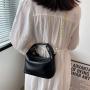 2024 new fashion design shoulder strap luxury ladies Pu bag luxury simple version of the handbag