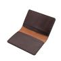 Custom Small Card Organizer Designer Vegetable Tanned Leather Credit Cards Holder