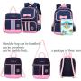 China Custom Fashion Letter Printed Preschool Backpack With Bowknot Kids Elementary Primary Students For Girls Boys