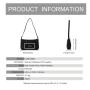 2024 new high quality simple texture women's shoulder bag candy color small elegant girl design handbag