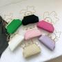 HR056 New Trend Women Evening Party Clutch Bags PU Shell Shaped Lock Catch Open Bags Luxury Weddings Retro Banquet Handbag