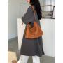 2022 Hot Sale winter Fashion contracted Soft plush bag Plain handbags for women luxury messenger crossbody bag fur bag