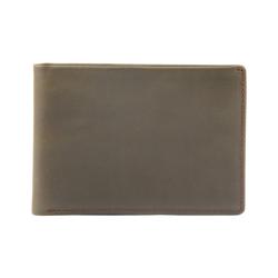 Genuine Leather Minimalist Classic Men Wallet Embossed RFID Bifold Leather Wallet For Men