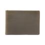 Genuine Leather Minimalist Classic Men Wallet Embossed RFID Bifold Leather Wallet For Men
