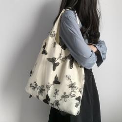 Custom Large Fashion Cotton Shoulder Bag Canvas Tote Bag Canvas Handbag