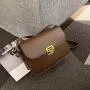 Korean Style Shoulder Bag Trendy Small Square Leather Bag Pure Color Handbag For Women