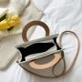 Customized Logo bolsos para mujer new design circles leather bags women handbag crossbody bag For Women